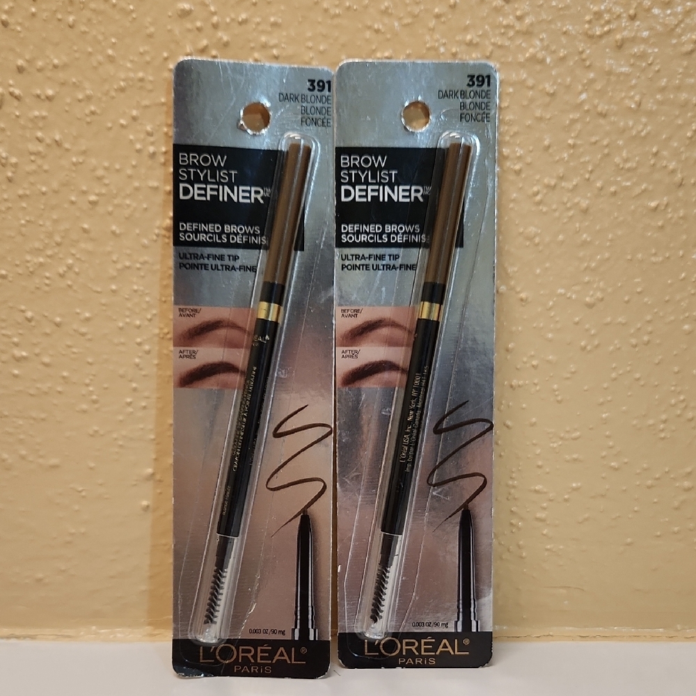 L'Oreal Brow Stylist Definer - Dark Blonde Lot(2)